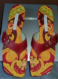 Sigerson Morrison multi_color sandals, Sz 10 B